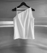 Asib Unbalance Sleeveless Blouse
