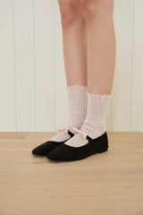 ANNE'S RIBBON FLAT SHOES