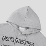 Carrie Brushed Hood Zip-Up