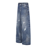 Auri Stud Star Wide Jeans