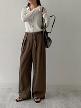 PB Open Collar Cardigan T-shirt
