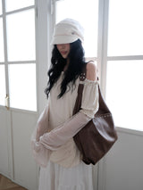 frill off long t