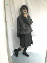 ベロニベーシックベルプリーツスカート