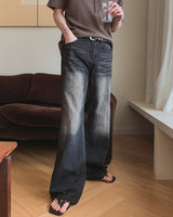 VAFF Flare Teen Washed Denim Pants
