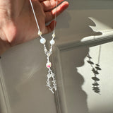 菜松花 knotted necklace