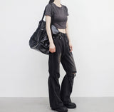 [NONCODE] Hayne French Burton Washing Pants (Knees Belt Set)