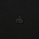 KIRSH プレーンラウンドフィットTシャツ [BLACK]