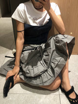 Whale Midi Skirt