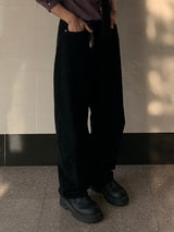 Algodon Curved Cotton Pants