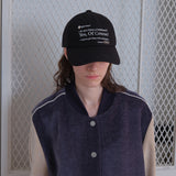 Black Yes Of Course Cap