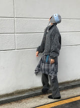 サイドボタンタートルネック