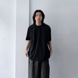 Structured Washed Wide Tee