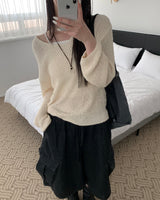グレインVニット