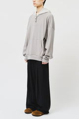 パスト ワッフルド フーデッド トップ(4color)