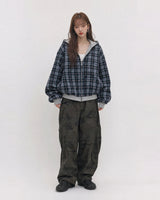 (UNISEX) Chill Reversible Over Hood Zip-Up