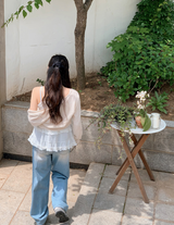 MI Washed Denim Wide Pants (2color)