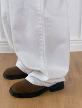 Another 2WAY Leather Clog Shoes (2color)