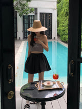 [MADE] SAYLIN PINTUCK MINI SKIRT