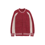 ASCLO Varsity Zip Up Cardigan (4color)