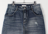 DOUBLE POCKET WIDE DENIM