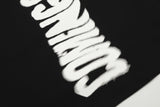 Lettering Round Half T-shirt