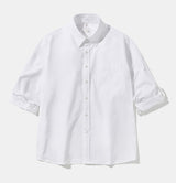 [Big Over Fit] エッセンシャルオックスフォードシティーボーイシャツ S175-2