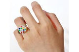 RAINBOW RING (stone)