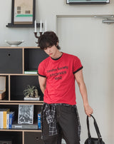 Saier Vintage Lettering Short Sleeve T-shirt