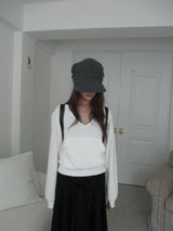 v neck pocket hoody