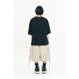 Damage Camo Patch Short Sleeve - Black