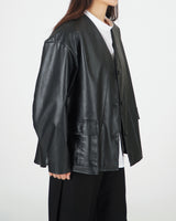 Dojagi leather jacket - Black