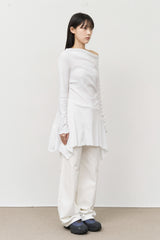 (W) Fury White Jeans
