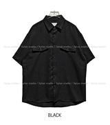 Hero Tweed Half Shirt