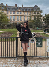 Cont paris over fit hoodie