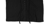 Ern Slim Button Hood See-Through Cardigan