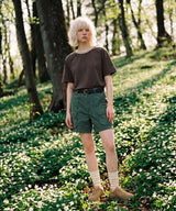 26SS★ チョーカーピグメントリンガー半袖Tシャツ