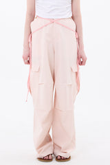 LUNA WIDE PANTS / PINK