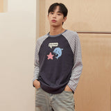 Pixel Star Dolphin Long Sleeve T-shirt