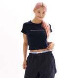 ザットガールバイブTシャツ_ネイビー