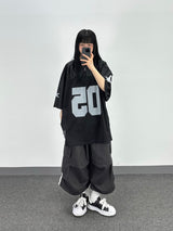 バーガートラックコットンショーツ