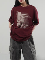 (UNISEX) オンタイム 半袖Tシャツ