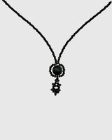 オニキスドロップネックレス (2 size)