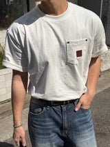 バーニングパッチウォーク半袖Tシャツ