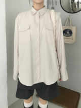 Poi Pastel Two-Pocket Shirt (6c)