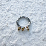 Floating Double Loop Ring