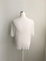 Pleated loose top