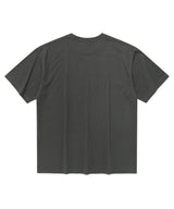ツインスターチェックアップリケ半袖Tシャツ チャコール(CV2FMUT544A)