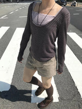 shu stripe t-shirts