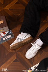 ジョイントネームレトロジャーマントレーニングシューズ - WHITE