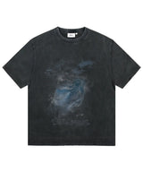 XTT132 ルシッドヴィンテージウォッシングTシャツ (ブラック)